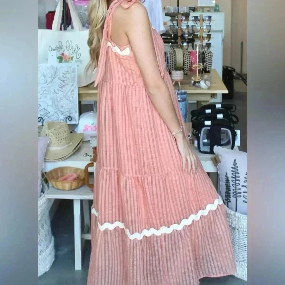 Fab’rik Organza Maxi Dress NWT